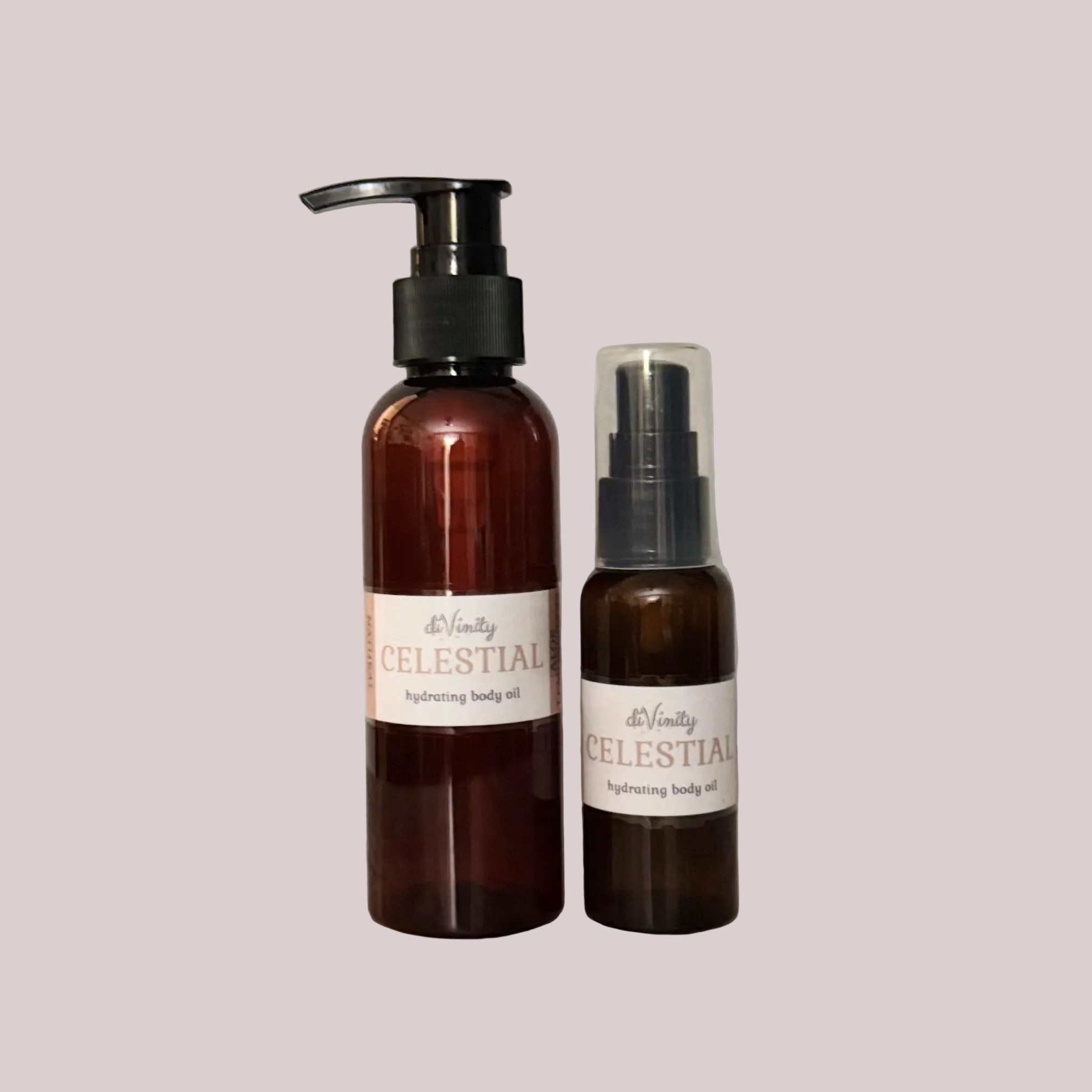 Celestial Hydrating Body Oil image 0Celestial Hydrating Body Oil by diVinity NBC — lightweight glow body oil for melanated skin
